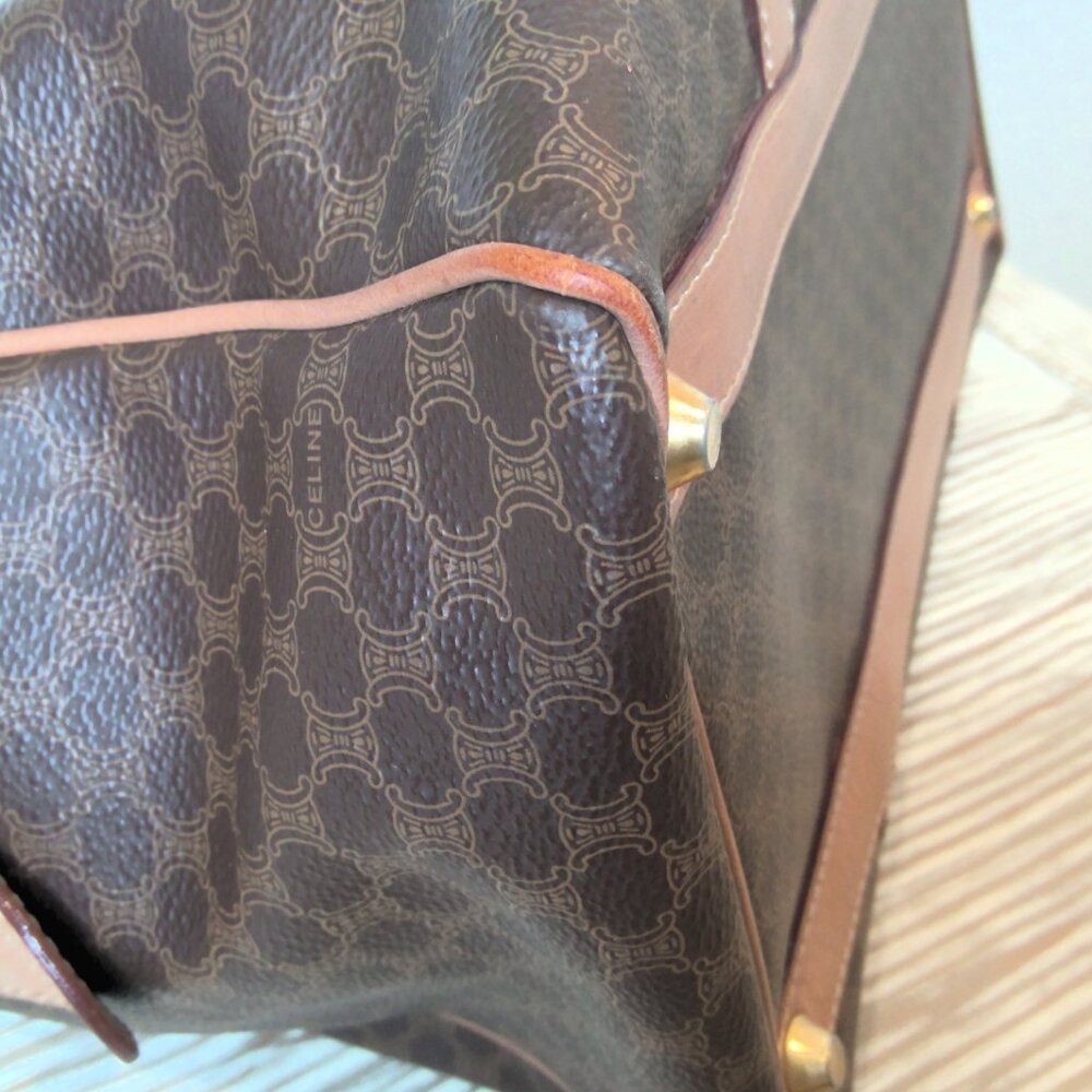 Celine Honeycomb Macadam Boston Bag - Picture 8 of 15